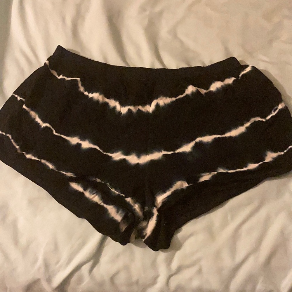 Tie dye shorts